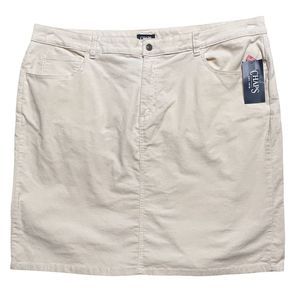 NWT Chaps Skirt sz 22w